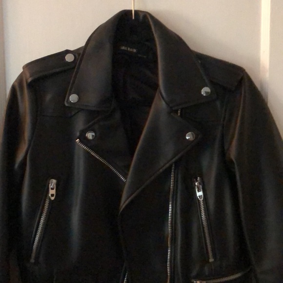 Zara Leather Jacket - Picture 3 of 5